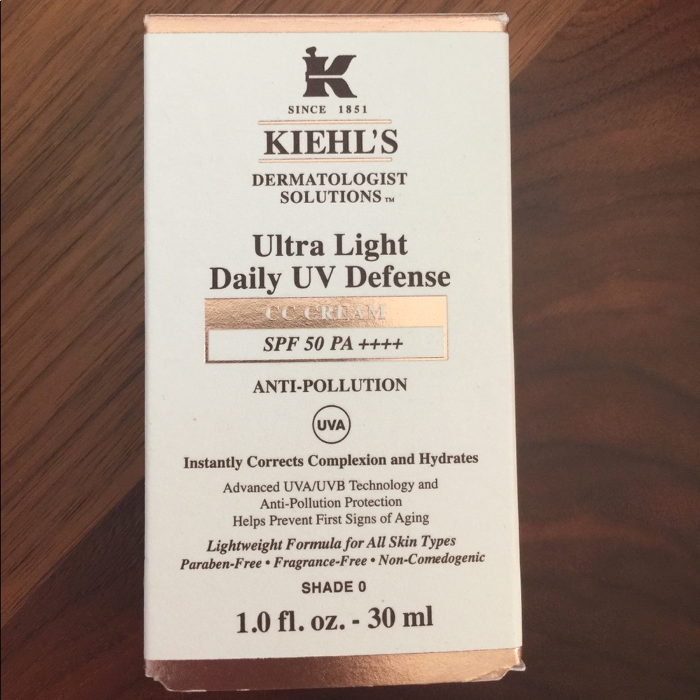 Kiehls Ultra light Daily UV Defense CC Cream
